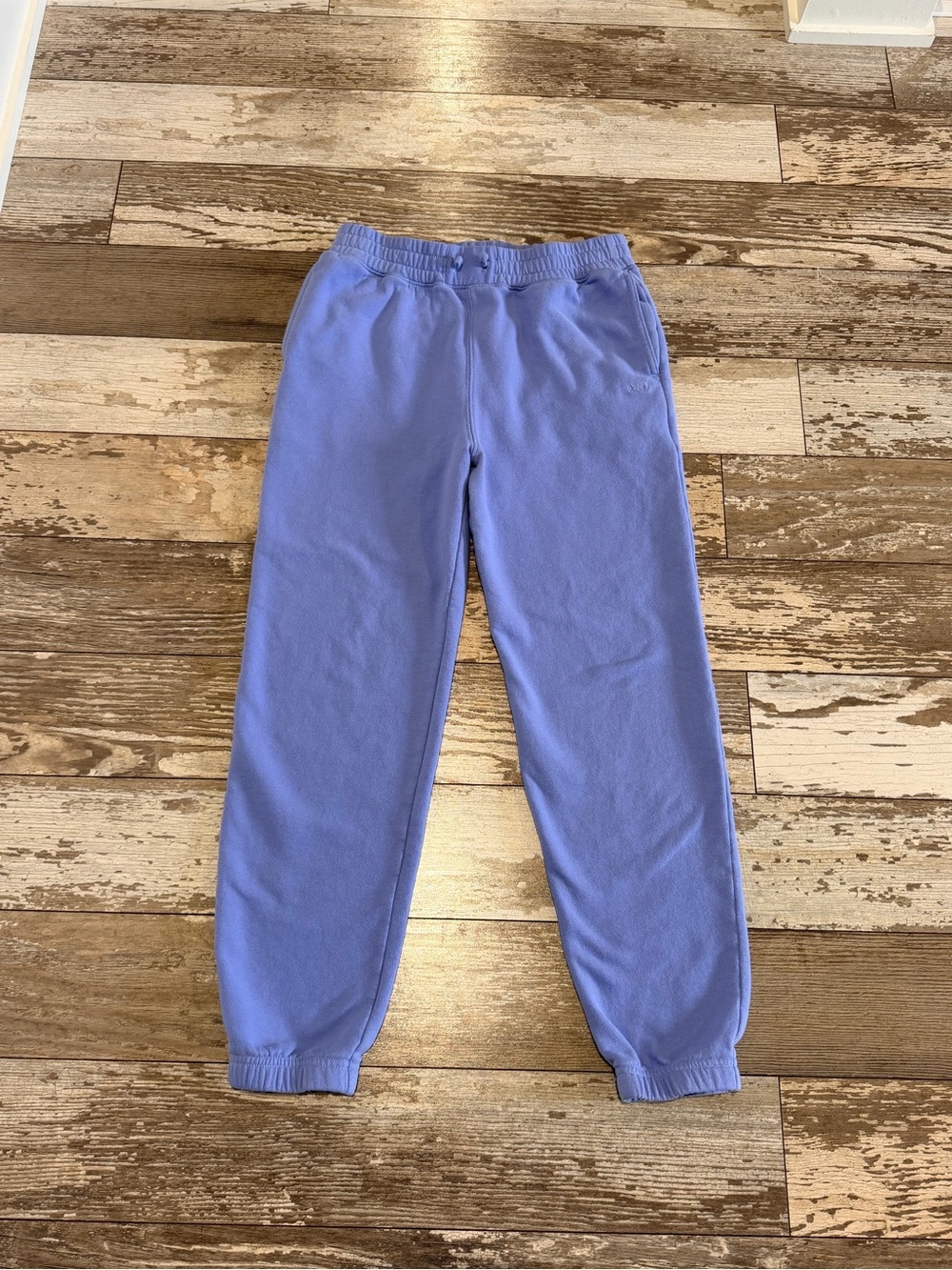 Abercrombie Kids A&F logo Blue Sweatpants size 15/16
